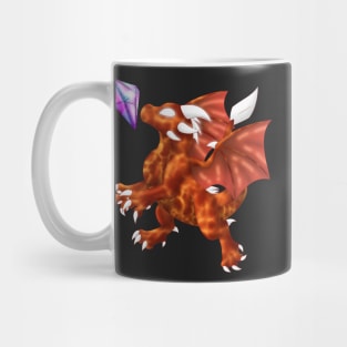 GemBabs: Elemental Dragon (Fire) Mug